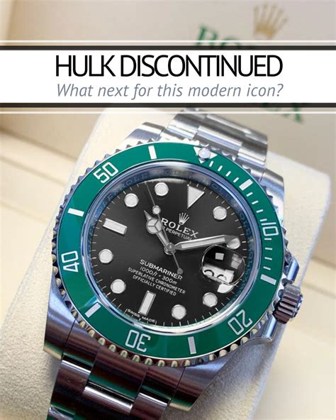 new hulk rolex 2020|rolex submariner hulk discontinued.